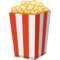 Popcorn emoji on Facebook